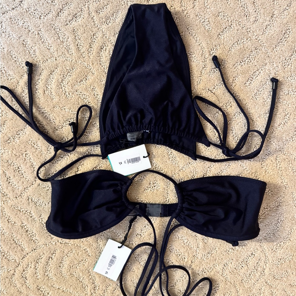 👙 Aritzia Bikini Set – Black – NWT –